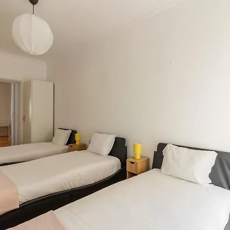 Вилла Sunny Principe Real Villa, Patio, 4br For 12 Лиссабон